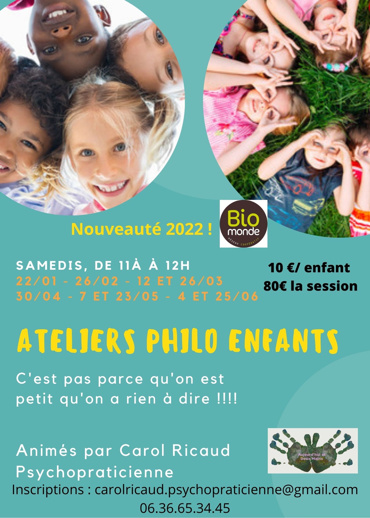 Ateliers Philo enfants